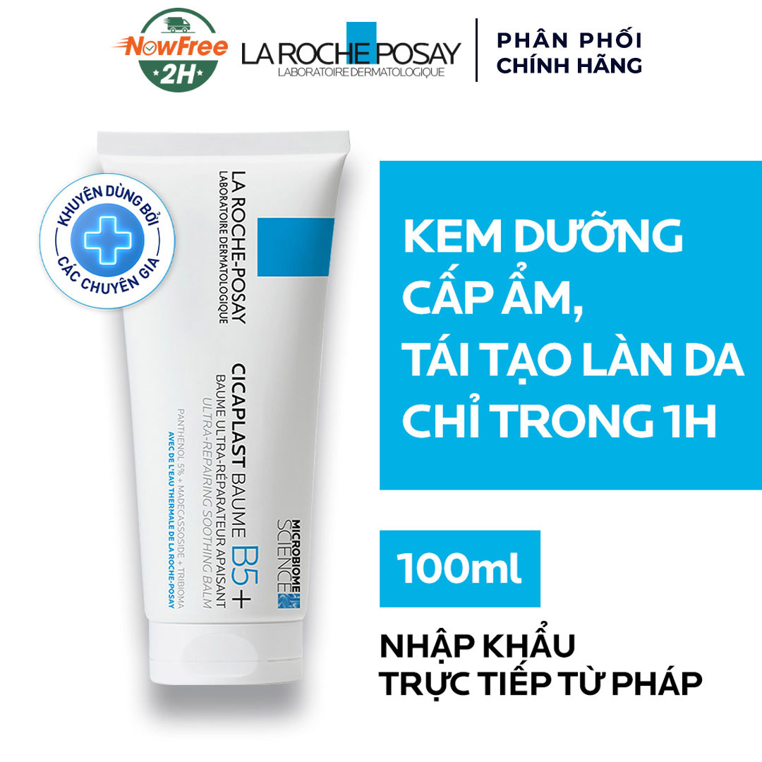 Kem Dưỡng La Roche-Posay Giúp Phục Hồi Da Đa Công Dụng 100ml Cicaplast Baume B5+ Ultra-Repairing Soothing Balm